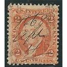 US REVENUE STAMP 2 cent (R6 ) 1868