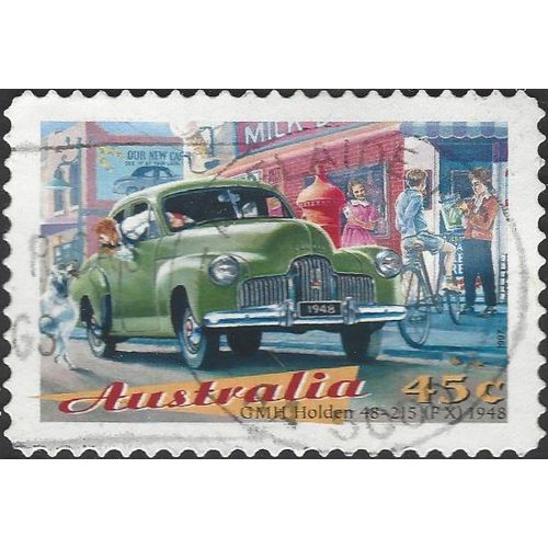 AUSTRALIA, ROAD, GMH Holden 48-215 (FX) 1948, blue 1997, 45c, #3