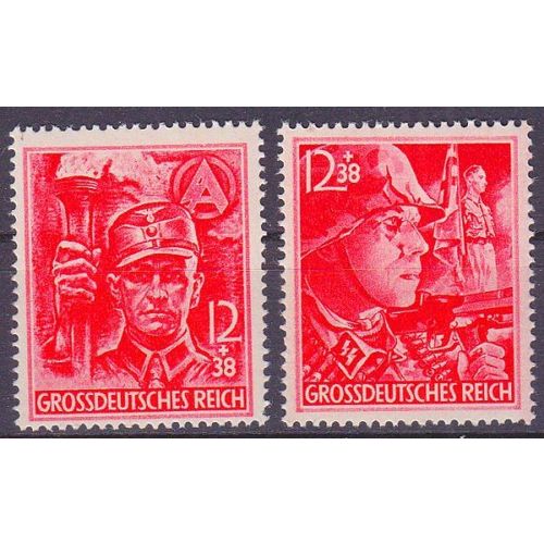 GERMANY REICH [1945] MiNr 0909-10 ( **/mnh )