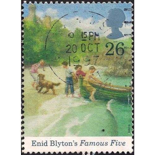 GB, Enid Blyton's Famous Five, green 1997, 26p, #2