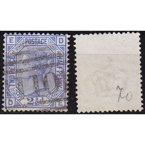 ENGLAND GREAT BRITAIN [1880] MiNr 0059 Platte 21 ( O/used ) [01]
