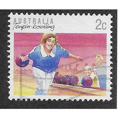 AUS 1989 2c 'SPORTS - 10 PIN BOWLING' FINE USED (EBID67-292)