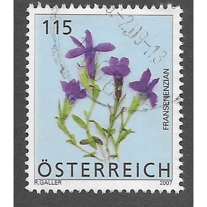 AUT 2007 115c 'FLORA DEFINITIVES ' FINE USED (EBID73-303)