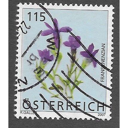 AUT 2007 115c 'FLORA DEFINITIVES ' FINE USED (EBID73-307)