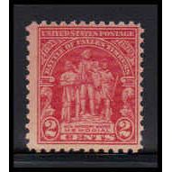 680 2c Fallen Timbers Barely Clears MNH O1728