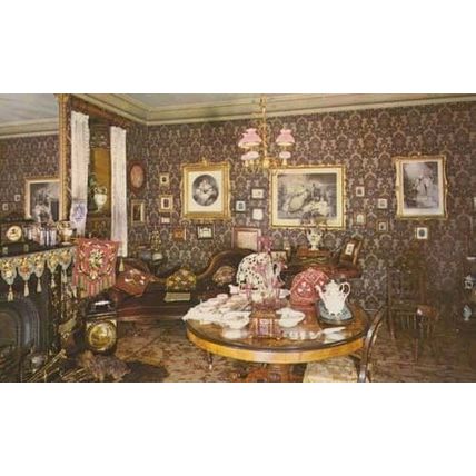 Victorian Parlour The Castle Museum York Yorkshire Rare 1970s Mint Postcard