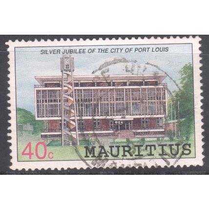 Mauritius stamps 1991 - 40c - Silver Jubilee Of The City Of Port Louis