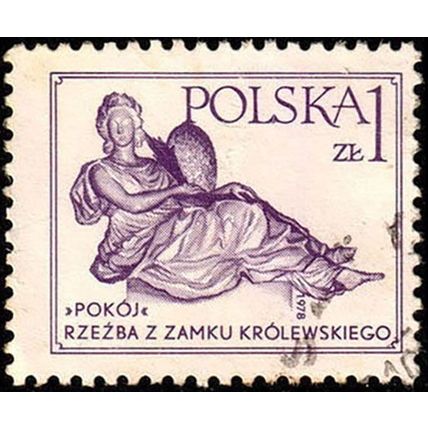 Poland 1978 Peace Sculpture 1z Used Stamp