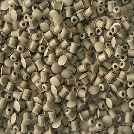 M5 DRILL HOLE COVER CAPS BLANKING HOLEFIX FURNITURE CARAMEL BROWN MUSTARD