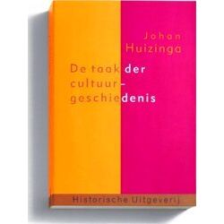 De Taak Der Cultuurgeschiedenis
