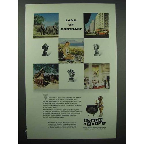 1955 South Africa Tourism Ad