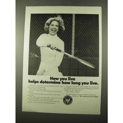 1975 The President's Council on Physical Fitness Ad