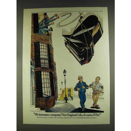 1978 New England Life Insurance Ad - My Insurance Company?