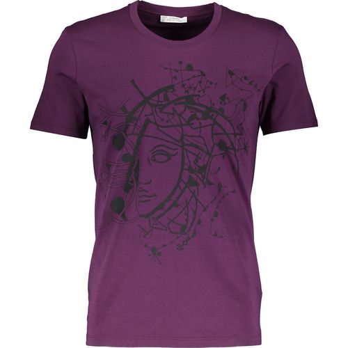 VERSACE COLLECTION Violet & Black Face T-Shirt BNWT (RARE & COLLECTABLE)