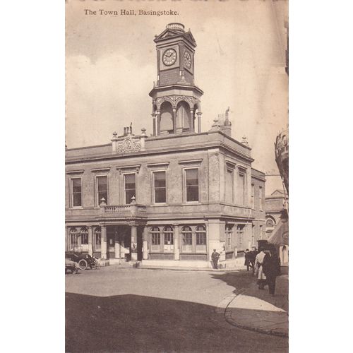 The Town Hall Basingstoke Hampshire Postcard (HAM76850)