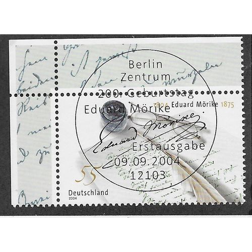 GER 2004 55c 'EDUARD MOERIKE 'FINE USED (EBID57-067)
