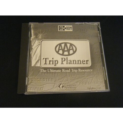 AAA Trip Planner - The Ultimate Road Trip Resource - V1.01 (PC, 1994)