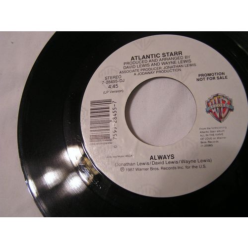 Atlantic Starr Promo 45-ALWAYSx2 STEREO