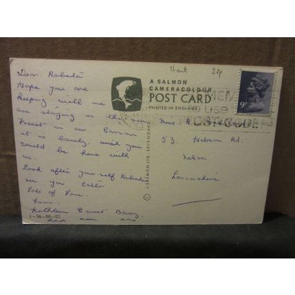 BEAUTIFUL HAMPSHIRE county. multiview used postcard by J. Salmon 1978 pm =