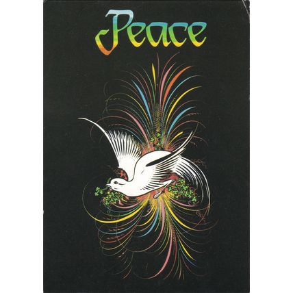 6x4 Continental size printed postcard St Patrick's Day Greetings x5