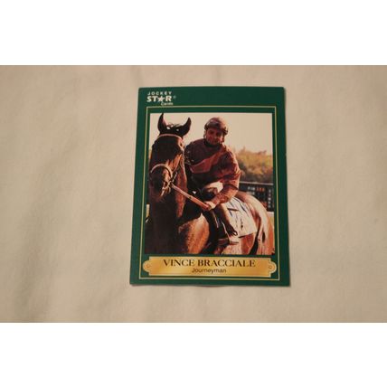 Vince Bracciale 1991 Jockey Star NO. 49