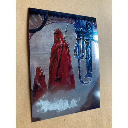 Star Wars Finest Base trading Card # 28 Emperor's Royal Guard (A) 1996 Topps