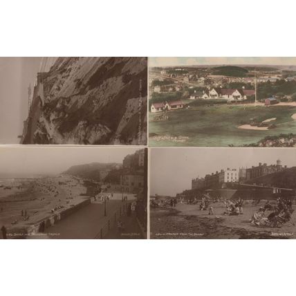 Cromer Sands Norfolk Golf 4x Antique Real Photo Aerial Postcard s