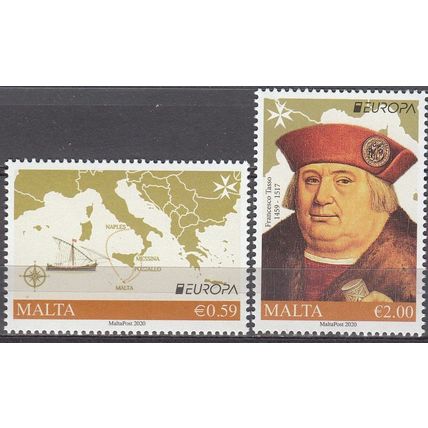 Malta 2020 Europa CEPT Anciennes routes postales Neuf **