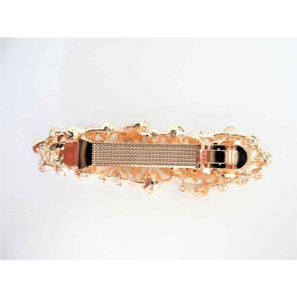Pearl and crystal gold hair barrette clip bridal clip bridal barrette