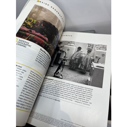 National Geographic Magazine July 2008 Who Murdered Mountain GorillasCollectable
