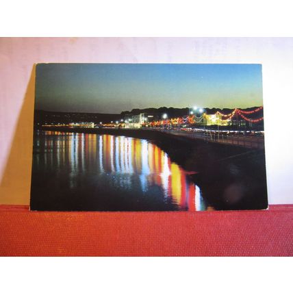 ILLUMINATIONS, PENZANCE, CORNWALL used postcard Colourmaster 1983 pm =