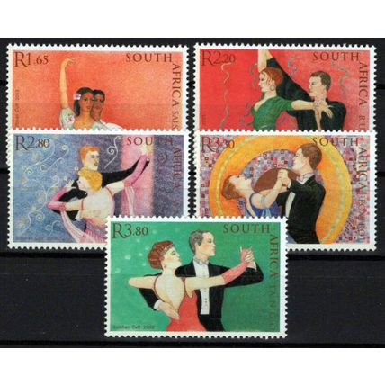 South Africa 1309-1313 MNH Ballroom Dancing Entertainment Music ZAYIX 0124M0188M