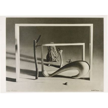 Shortly Before Dawn Herbert Bayer Gelatin Silver Print Photo Postcard