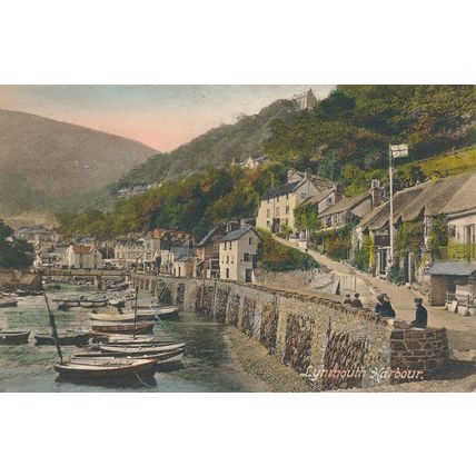 PC20929 Lynmouth Harbour. Frith. No 63851