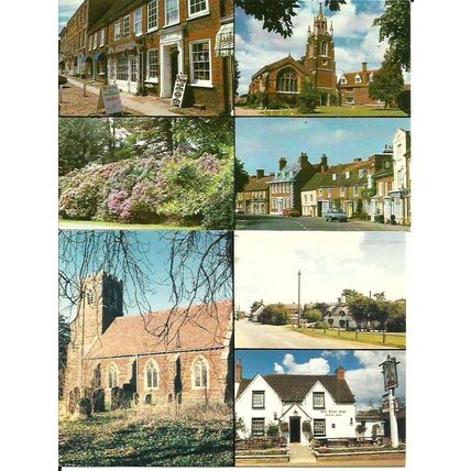 BEDFORDSHIRE VILLAGES 9 Postcards (Photographic Heritage)
