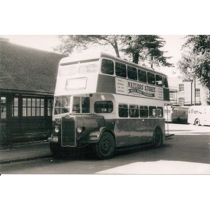 Black & White Photo of Premier Travel Ltd. - CDR 750 ex. Plymouth Corporation