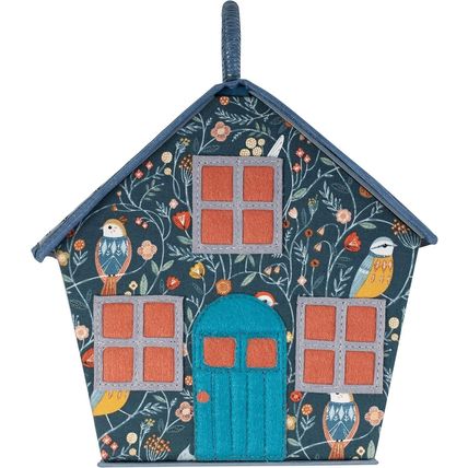 HobbyGift Sewing Box - Birdhouse - Aviary - Sewing Storage