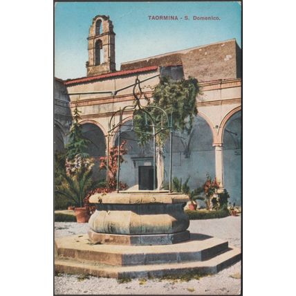 San Domenico, Taormina, c.1920 - D'Agata Cartolina