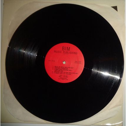 Original Christmas Songs LP - Paul Buiar (lyrics); Frank Maerz (music). BIM Musi