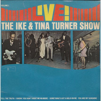 THE IKE & TINA TURNER SHOW LIVE! - , UK, Warner Brothers., WEP 619, '66