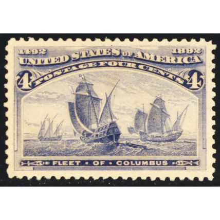 233, Mint XF NH 4¢ - With Graded 90 PSAG Certificate - Stuart Katz