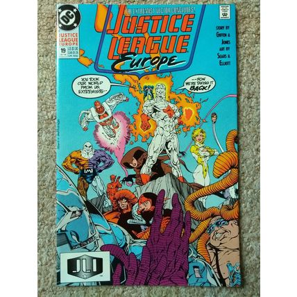 JUSTICE LEAGUE EUROPE # 19 (1989) DC COMICS (VFN Condition)