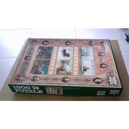 TRIUMPHS OF STEAM AND ELECTRICITY Jigsaw Puzzle (1500 Piece) W H Smith.