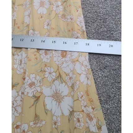 Womens Sundress Size Large Yellow Easter Dress Sleeveless Maxi