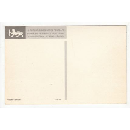 Thorpe Green Postcard Norfolk KNB 250