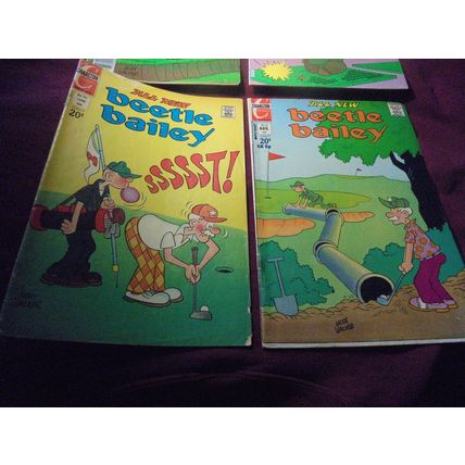 BEETLE BAILEY Bronze Age Lot! 50% OFF! $18.00 Shipped! These four issues range