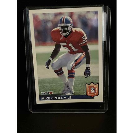 Mike Croel #93 | 1992 Fleer Football Trading Card