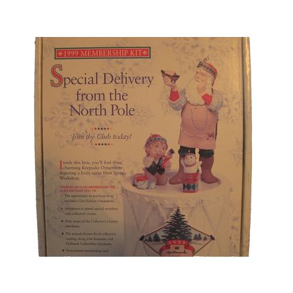Hallmark 1999 Membership Kit Ornaments Collector's Club Christmas Ornaments