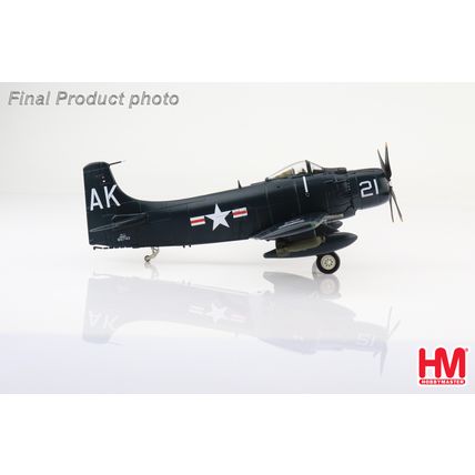DOUGLAS AD-3 SKYRAIDER 122743, VMA-121, US MARINES - HOBBY MASTER HA2918 1/72