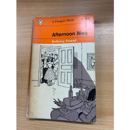 1963 ANTHONY POWELL "AFTERNOON MEN" PENGUIN #1964 PAPERBACK BOOK (P2)